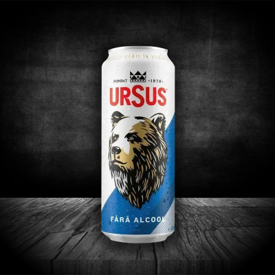Bere fără alcool Ursus - 0.5L