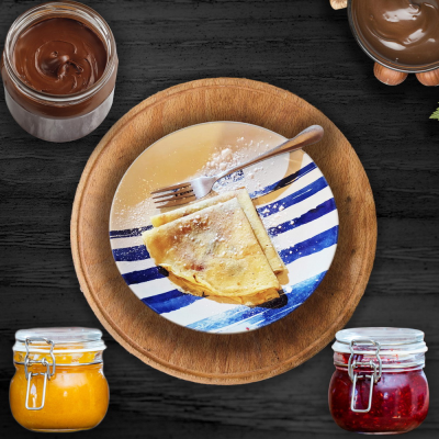 Clătite cu dulceață/fineti